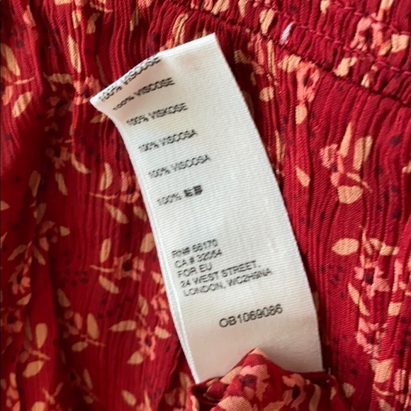 Free People Roma Printed Ruffle Blouse - Picture 9 of 9
